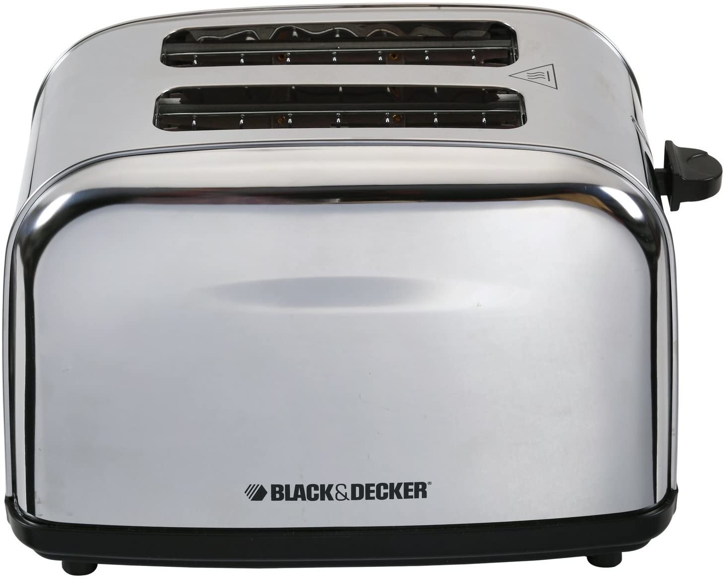 Black+Decker Toaster With Defrost, Reheat And Cancel Options, Silver (ET222-B5), 2 Year Warranty