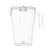 Cosmoplast 2.5L Water Jug With Ice Holder, Transparent