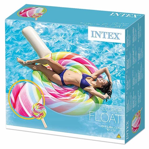 Intex 58753 Lollipop Inflatable Float - Multi Color