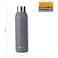 Nessan Double Wall Stainless Steel Vacuum Bottle Grey 600ml