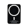 Isafe Magnetic Wireless Power Bank 5000Mah Black
