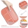 Bento Lunch Box 1300ML - 4 Deep Compartments, BPA Free, Leak-Proof &amp; Reusable - Microwave, Dishwasher &amp; Freezer Safe with Spoon for Adults, Kids, Toddlers (Pink)