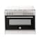 Bertazzoni Free Standing Full Gas Cooker AMS95C31CX Silver