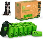 Buy BLSPE Dog Poop Bags Pet Dog Supplies 300 Bag 20 Rolls With Dispenser and Waste Dog Poop Bag Leash Clip for Doggie Cats Puppy Biodegradable Extra Thick Large Leak Proof Environment Friendly Poo Bags in UAE