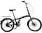 Vego Fold Folding Bike 6 Speed 20 Inch, Black
