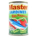 Buy Master Sardines In Tomato Sauce 425g in Kuwait