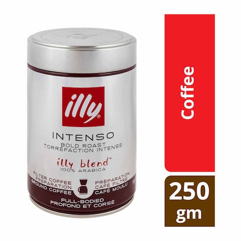 Illy Filtered Dark Roasted Coffee - 250 gm