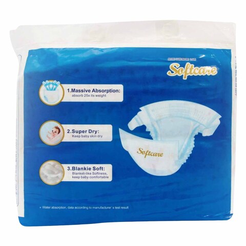 SOFTCARE DIAPER SPACE H/COUNT S-48