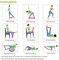Generic 50Cmx5Cm Yoga Rubber Resistance Bands Indoor Outdoor Fitness Equipment 0.4Mm-1.2Mm Pilates Sport Training Workout Elastic Bands