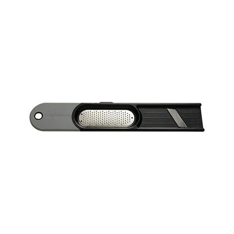 Microplane Ginger Grater, Black/Grey