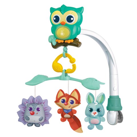 3-in-1 Woodland Friends Soothing Mobile