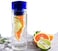 Shano Live Smart Fruit Infused Water Bottle - Better Health With Fruit And Water - Our Cool Water Bottles - Great Birthday Gifts For Her - Infusion Water Bottle Enhances Fruit Water Flavor - (Blue)
