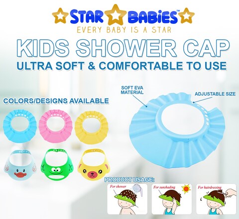 Star Babies Sink Bather with Kids Shower cap Free (Buy 1 Get 1)-Pink