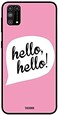 Theodor - Samsung Galaxy M31 Case Cover Hello Hello Flexible Silicone Cover