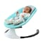 Toddler Infant Comfort Swing Chair Soft Toddler Cradle Seat Baby Rocker with Bluetooth/Remote Control Music From Newborn. (Green,1911)