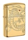 Zippo Armor Asian Dragon 360-Degree Gold Plate Windproof Lighter, 29265