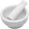 Generic Marble Mortar Pestle 20.50 Cm