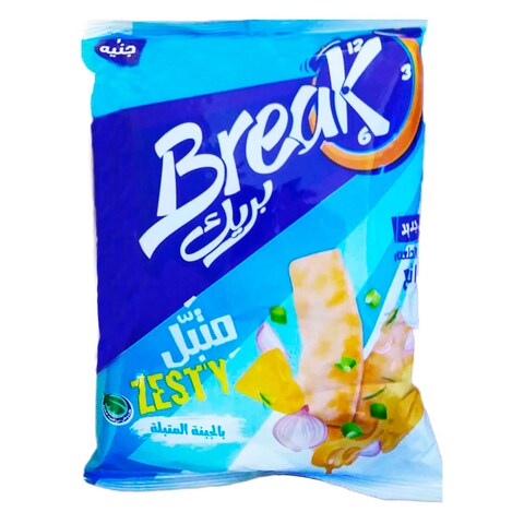 Break Zesty with Seasoned Cheese - 15 gram