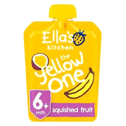 Ella&#39;s Kitchen Organic The Yellow One Smoothie 90g