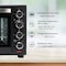 DOMEA&reg; Electric Toaster Oven   Counter Top Oven With Rotisserie function  Convection Function   Grill And Cooking Tray   Adjustable Heat Settings   60 Minutes Timer   40 L,1600W