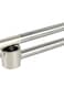 Generic 304 Stainless Steel Garlic Press Masher Silver 17.6 x 7 x 9cm