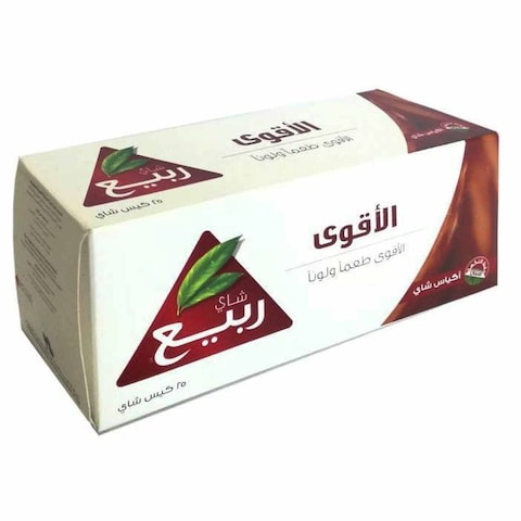 شاي ربيع فتلة اثقل - 25 فتلة