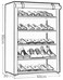 5 Layer Non-Woven Fabric Shoes Rack Shoes Organizer Home Bedroom Dormitory Shoe Racks Shelf 90x60x30cm