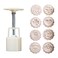 Generic Domestic Use Hand Pressure Type Non-Stick Eco-Friendly Abs Mooncake Making Mould White 14 * 5 * 5Cm Amz-N41401820A