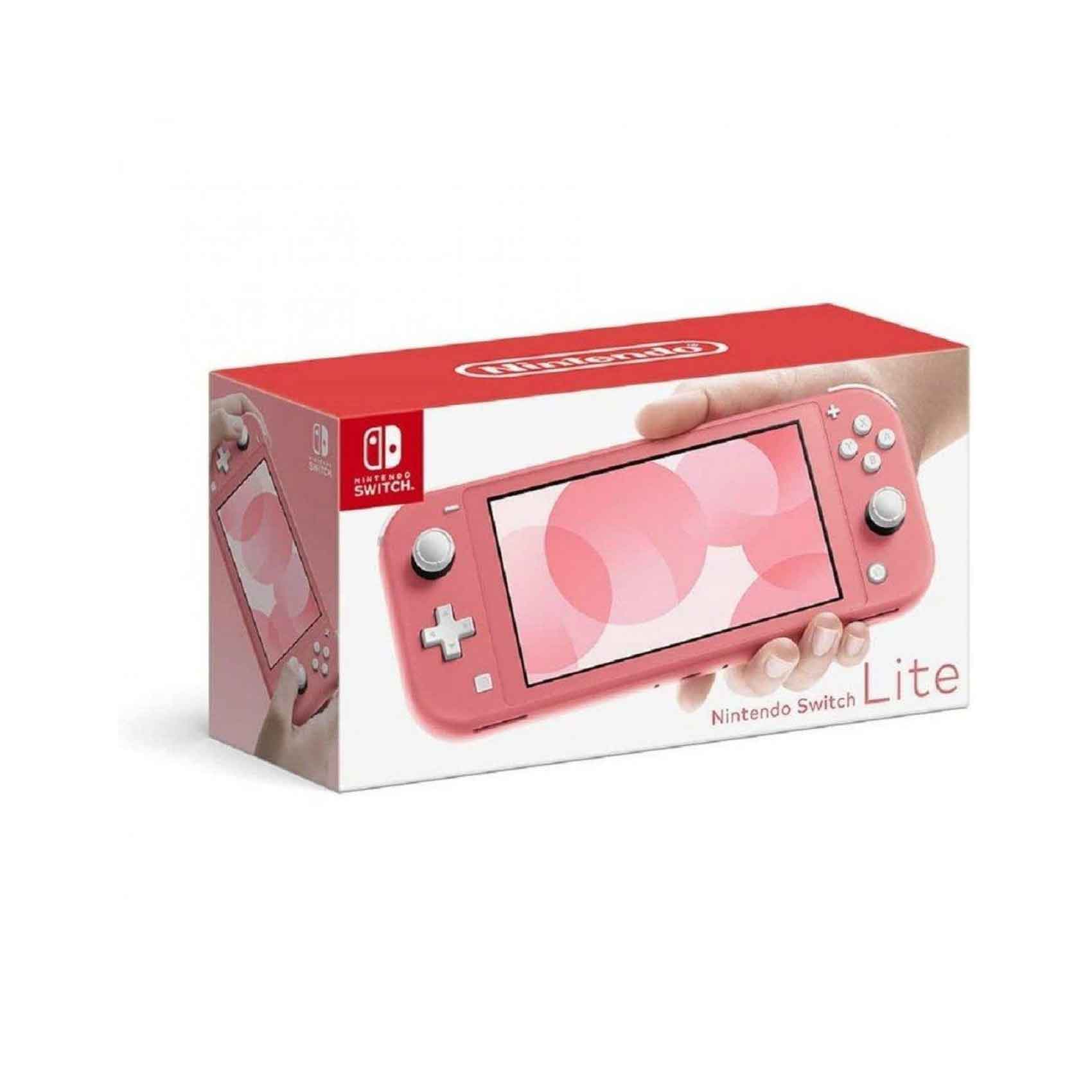Buy Nintendo Switch Lite Coral Portable Game Console Pink Online