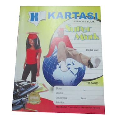 Kartasi Exe Book A5 120Pages Single Lines