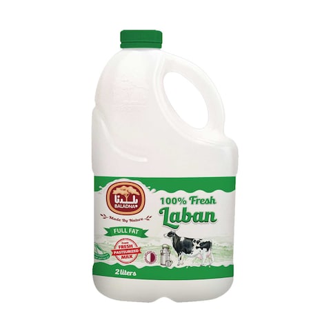 Baladna Fresh Laban Full Fat 2L