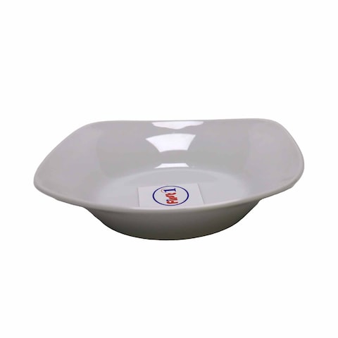 First 1 Porcelain Square Deep Plate - 20 x 20 cm