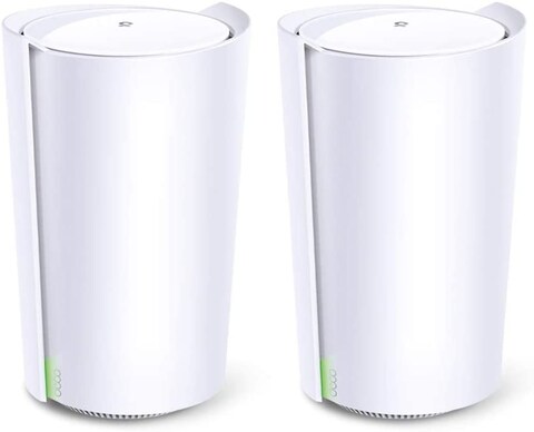 TP-Link Deco X90 Ax6600 Whole Home Ai-Driven Mesh Wi-Fi 6 System, Tri-Band With Smart Antennas, Connect Up To 200 Devices, 1.5 Ghz Quad-Core CPU, Homeshield Security, Works With Alexa, Pack Of 2