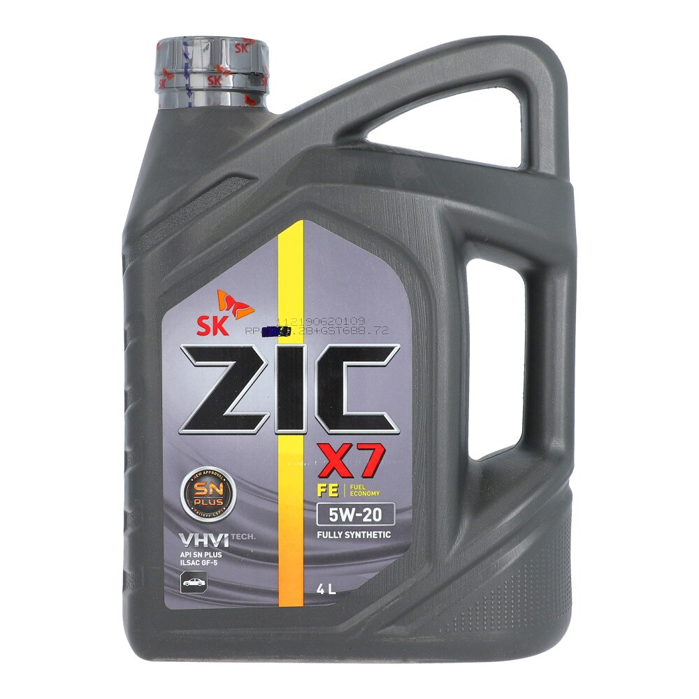 Buy Zic X7 Car Oil 5W-20 Motor Oil 4 lt Online | Carrefour Pakistan