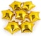 Party Time 10-Pieces 10inch Gold Star Foil Balloon Mylar Balloons For Wedding Bridal Shower Baby Shower Birthday Party Decorations Balloons - Party Decoration Supplies