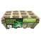 Tildenet Peat Free Fiber Pots Strips W/ 36 Cells (5 cm, 3 pcs)