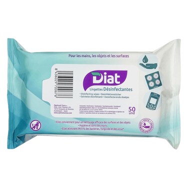 Carrefour Multisurface Disinfectant Wipes 50 Count