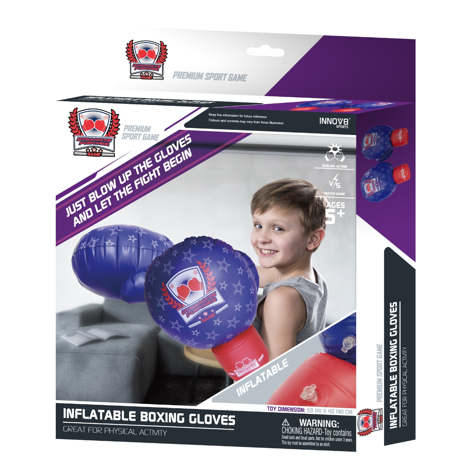 Buy Dynamite Puncher Inflatable Boxing Gloves Online | Carrefour UAE