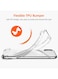 ZOLO - Anti-Knock Case Cover For Apple iPhone Xs Clear
