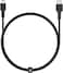 Aukey CB-CL3 MFI Braided Nylon USB C To Lightning Cable 0.9m - Black