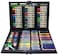 Generic Drawing Set, Art Set, 150 Pieces, Includes Drawing Wax, Crayons, Watercolour Pen, Paintng Oil Pastel And Accessories (Black)