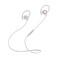 سماعة رأس S17 اينوك من باسيوس مع خطاف خلف الأذن - أبيض