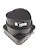 Generic 3-Piece Cake Mould Pan Set Black 20X26X27cm