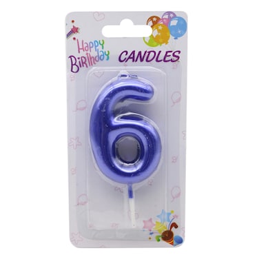 BIRTHDAY CANDLE NUMBER 6