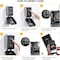 Rubik Key Storage Lock Box with 4-Digit Combination Lock Wall Mounted Outdoor and Indoor Safe Box for Home Hotel Office