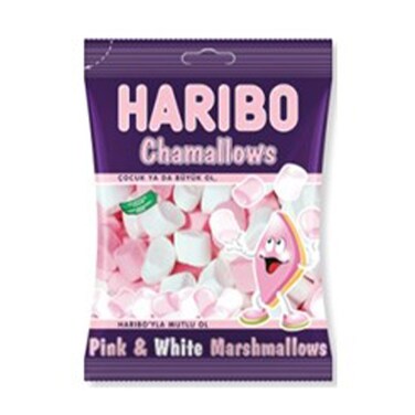 Haribo Marshmallow Pink and White 70GR