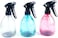 Royalford 400ml Spray Bottle- Rf10737 BPA Free, Transparent, Refillable Plastic Spray Bottle For Detergent, Sanitizer, Water, Cleaning Agents, Watering Plants, Ironing Spray Elegant Design Blue