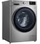 LG Vivace 9Kg 1400 RPM Front Load Washing Machine, Silver, F4R5VYL2P (International Version)