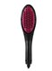 Electric Digital Hair Straightening Power Brush Black/Pink