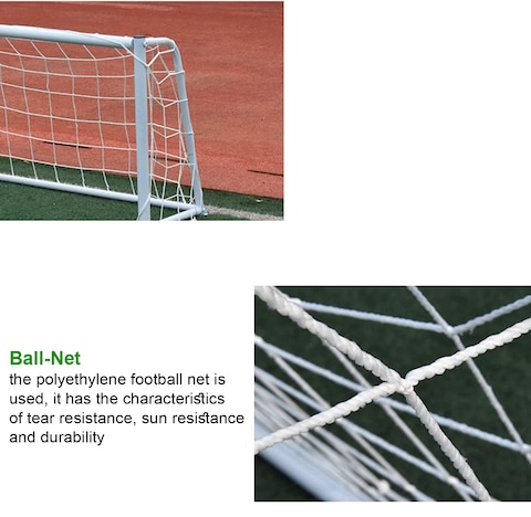 YALLA HomeGym Soccer Goal Net 4ft x 2.5ft, Outdoor Backyard Football Goal Post Net, Portable Soccer Goal Net